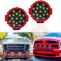 X2 Luces Focos Neblineros Led 51w Blanco Expansion Auto Moto