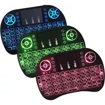 Mini Teclado Com Iluminação Para Smart Tv, Tablet, Xbox360