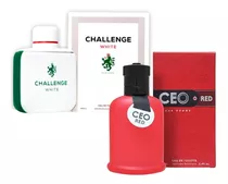 Paquete De Perfume Ceo Red & Challenge White Mirage Gbc