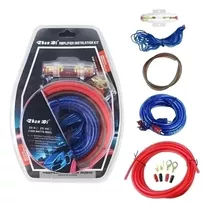 Kit Cables Para Amplificador Subwoofer 1500w Auto/veiculo