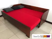 Sofa Cama Matrimonial Luroy Rojo