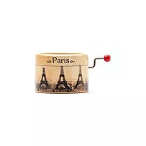 Pequeña Caja De Música Decorada Torre Eiffel De Parí...