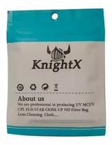 Paño Microfibra Limpieza Lentes Objetivos Knightx