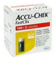 Lancetas Accu-chek® Fastclix 102 Unidades (performa)