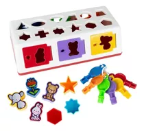 Caixa Encaixa Brinquedo Educativo Infantil Estrela