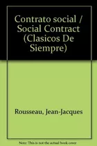 El Contrato Social: Pensamiento Politico, De Jean Jacques Rousseau. Editorial Longseller S.a., Tapa Blanda, Edición 1 En Español, 2005