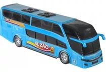 Caminhão Ônibus Brinquedo Infantil Com/ 2 Andares 45cm Busão