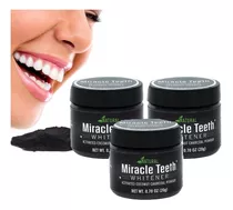 Pack X3 Blanqueador De Dientes Teeth Whitening Miracle Teeth