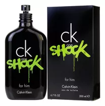 Perfume Ck One Shock De Calvin Klein 200ml. Gigante 
