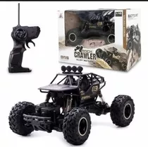 Carrinho Rock Crawler Rc 4x4 Off Road 1:16 + Bateria Reserva