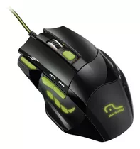 Mouse Gamer Com Rapid Fire 2400dpi Mo208 Preto Multilaser