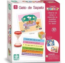 Jogo Gato De Sapato Coleção Crescer Educativo Nig Brinquedos