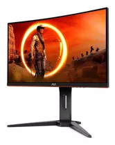 Monitor Gamer Curvo Aoc C27g1 Lcd Tft 27  Negro 100v/240v