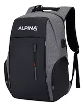 Mochila Ideal Viajes Impermeable Alpina 15.6 Usb Notebook