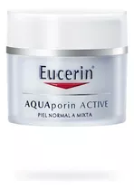 Crema Hidratante Eucerin Aquaporin Active Para Piel Mixta/normal De 50ml