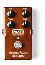Pedal De Efecto Mxr Bass Fuzz Deluxe