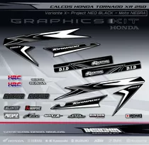 Calcos Honda Tornado - X- Project Line - Insignia Calcos