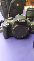 Camara Canon Eos T6 + 18-55mm + 50mm Canon 1.8 + Accesorios