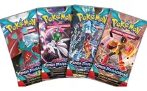 Carta Pokémon 4 Pacotinhos Copag Original Booster Pack Tcg