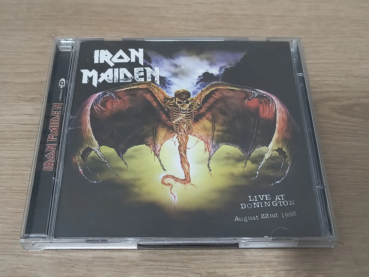 Lp Iron Maiden Live At Donington | Mercado Livre