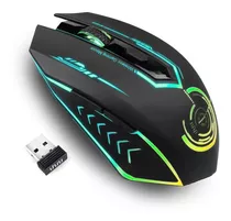 Mouse Gamer Uhuru Inalámbrico 7200 Dpi 5 Botones Led Ergo