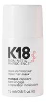 K18 Biomimetic Hairscience Molecular Repair Hair Mask 15ml