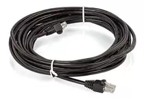 Cabo De Rede  Ethernet Lan Rj45 Cat5e  - 4 Metros - Preto