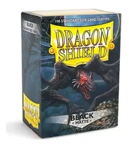 Dragon Shield Matte - Preto - Magic The Gathering/pokémon