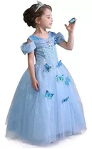 Fantasia Cinderela Infantil Luxo Disney Princesas