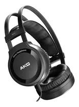 Auriculares Cerrados Akg K511 Profesionales Estudio Dj Color Negro