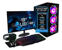 Pc Gamer Completo Intel I5 12400f 8gb Gt 730 4gb Ssd 960gb