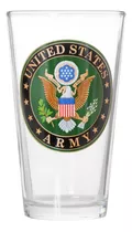 Vaso De Pinta Emblema Del Ejército De Estados Unidos L...