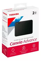 Disco Duro Toshiba 2tb Canvio Advance- Boleta/factura