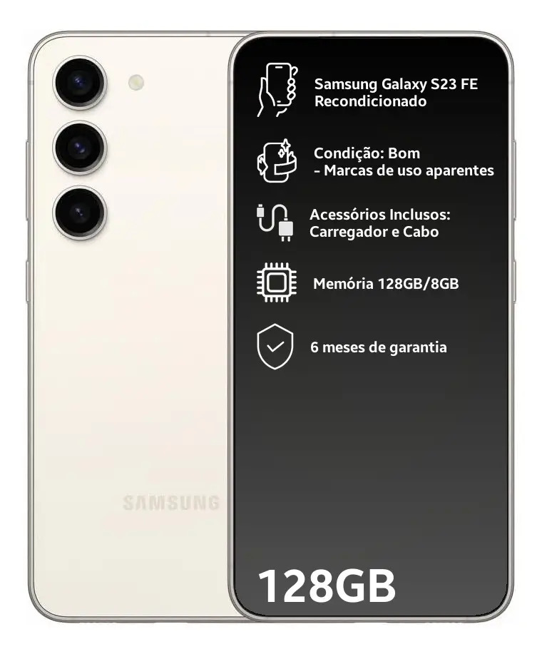 Samsung S23 Fe 128gb | Mercado Livre
