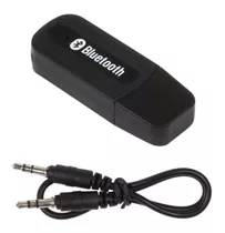 Adaptador Usb Bluetooth Receptor De Música C/ Cabo Auxiliar