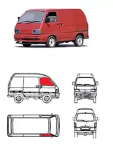 Vidrio De Puerta Derecha Daihatsu Hijet