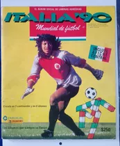 Álbum Panini Mundial Fútbol Italia 1990 (lleno) Colombia