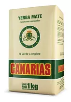 Yerba Canarias Te Verde Y Jengibre 1kg