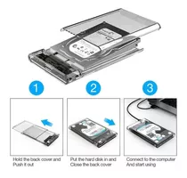 Encapsulador Usb 3.0 A Sata 2.5 Transparente