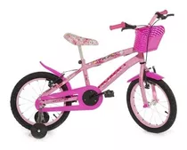 Bicicleta Infantil Rharu Aro 16 Roda Aluminio Rosa Kat