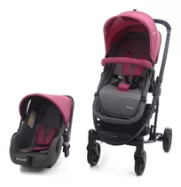 Carriola De Bebe Prinsel Prima Ts Portabebe/autoasiento Msi