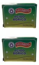 2 Cajas De Acido Borico 50g C/u