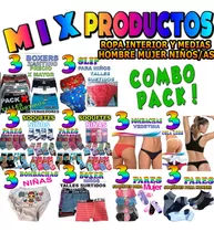 Mix Productos Ropa Interior Y Medias Mujer Hombre Niños/as