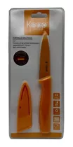 Cuchillo Pelador Keep Con Funda Soft Tocuh Cocina Verduras 