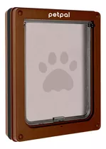 Puerta Abatible Para Perro Gato Mascota Petpal Tamaño Grande