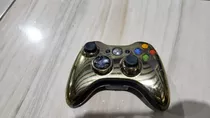 Controle Xbox 360  Dourado Original Funcionando 100% J1