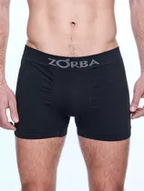 Pack X3 Boxer Hombre Zorba Algodon Sin Costura