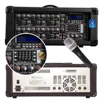 Consola Mixer Potenciada Soundxtreme 6200 U Bluetooth  Cjf