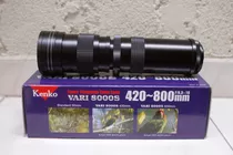 Telephoto Kenko Zoom Vari8000s 420-800m F/8.3-16 Nikon Dsrl 