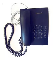 Teléfono Panasonic Kx-ts500 Fijo - Color Azul